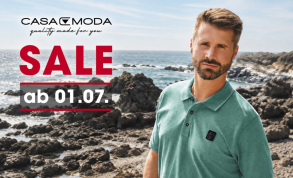 UNSERE GROSSE CASAMODA-AKTION: SUNMMER-SALE PROSPEKT