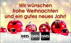 FROHE WEIHNACHTEN UND EIN GUTES NEUES JAHR